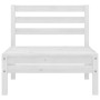 Juego de muebles de jardín 7 piezas madera maciza pino blanco de vidaXL, Conjuntos de jardín - Ref: Foro24-3082548, Precio: 3...