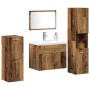 Conjunto de Muebles de Baño de 5 piezas Madera Vieja Madera Ingenierizada | Foro24.es | Tu tienda online para hogar, jardín y más Foro24.es
