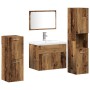 Conjunto de Muebles de Baño de 5 piezas Madera Vieja Madera Ingenierizada | Foro24.es | Tu tienda online para hogar, jardín y más Foro24.es