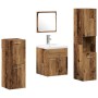 Juego de Muebles de Baño de 5 Piezas de Madera Vieja | Foro24.es | Tu tienda online para hogar, jardín y más Foro24.es