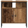 Gabinete de Lavabo con Lavabo Incorporado - Acabado de Madera Envejecida de , Muebles de baño - Ref: Foro24-3332601, Precio: ...