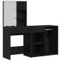 Mesa de Maquillaje con LED y Armario de Roble Negro de , Tocadores para dormitorios - Ref: Foro24-3333045, Precio: 179,24 €, ...