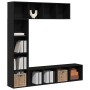 Estanterías 3 pcs Negro Roble 36x30x143 cm Madera elaborada | Foro24.es | Tu tienda online para hogar, jardín y más Foro24.es