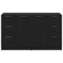 Aparadores 2 pcs Negro Roble 60x30x70 cm Madera elaborada de , Aparadores - Ref: Foro24-3333072, Precio: 165,65 €, Descuento:...