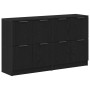 Aparadores 2 pcs Roble Negro 60x30x70 cm Madera Elaborada | Foro24.es | Tu tienda online para hogar, jardín y más Foro24.es