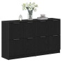 Aparadores 2 pcs Roble Negro 60x30x70 cm Madera Elaborada | Foro24.es | Tu tienda online para hogar, jardín y más Foro24.es