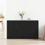 Aparadores 2 pcs Roble Negro 60x30x70 cm Madera Elaborada | Foro24.es | Tu tienda online para hogar, jardín y más Foro24.es