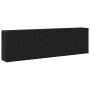 Aparadores 3 pcs de roble negro y madera elaborada de , Aparadores - Ref: Foro24-3333082, Precio: 267,70 €, Descuento: %