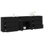 Aparadores 3 pcs de Roble Negro de Madera de buena calidad de , Aparadores - Ref: Foro24-3333085, Precio: 295,45 €, Descuento: %