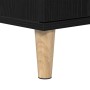 Juego de Gabinetes de Baño de 3 Piezas Roble Negro Madera Elaborada de , Muebles de baño - Ref: Foro24-3333086, Precio: 201,9...