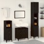 Conjunto de Muebles de Baño de 3 Piezas Roble Negro Madera de Calidad de , Muebles de baño - Ref: Foro24-3333089, Precio: 184...
