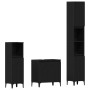 Conjunto de Muebles de Baño de 3 Piezas Roble Negro Madera de Calidad de , Muebles de baño - Ref: Foro24-3333089, Precio: 184...