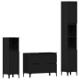 Juego de Muebles de Baño de 3 Piezas Roble Negro Madera Elaborada de , Muebles de baño - Ref: Foro24-3333091, Precio: 235,04 ...