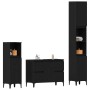 Juego de Muebles de Baño de 3 Piezas Roble Negro Madera Elaborada de , Muebles de baño - Ref: Foro24-3333091, Precio: 235,04 ...