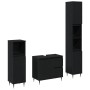 Conjunto de Muebles de Baño de 3 Piezas en Madera de Roble Negro de , Muebles de baño - Ref: Foro24-3333096, Precio: 217,06 €...