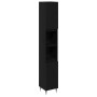 Conjunto de Muebles de Baño de 3 Piezas en Madera de Roble Negro de , Muebles de baño - Ref: Foro24-3333096, Precio: 217,06 €...