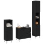 Juego de muebles de baño de 3 piezas de roble negro y madera elaborada | Foro24.es | Tu tienda online para hogar, jardín y más Foro24.es