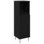 Juego de muebles de baño de 3 piezas de roble negro y madera elaborada | Foro24.es | Tu tienda online para hogar, jardín y más Foro24.es
