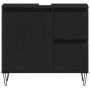 Juego de muebles de baño de 3 piezas de roble negro y madera elaborada | Foro24.es | Tu tienda online para hogar, jardín y más Foro24.es