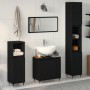 Conjunto de Muebles de Baño de 3 Piezas Roble Negro Madera de Alta Calidad de , Muebles de baño - Ref: Foro24-3333098, Precio...