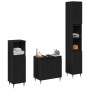 Conjunto de Muebles de Baño de 3 Piezas Roble Negro Madera de Alta Calidad de , Muebles de baño - Ref: Foro24-3333098, Precio...