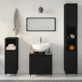 Conjunto de Muebles de Baño de 3 Piezas Roble Negro Madera de Alta Calidad de , Muebles de baño - Ref: Foro24-3333098, Precio...