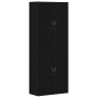 Armarios 2 unidades madera ingeniería roble negro 69,5x34x180cm de , Aparadores - Ref: Foro24-3333101, Precio: 166,69 €, Desc...