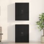 Armarios 2 unidades madera ingeniería roble negro 69,5x34x180cm de , Aparadores - Ref: Foro24-3333101, Precio: 166,69 €, Desc...