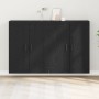 Gabinetes Montados en la Pared 2 pcs Roble Negro Madera Elaborada | Foro24.es | Tu tienda online para hogar, jardín y más Foro24.es