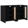 Gabinetes Montados en la Pared 2 pcs Roble Negro Madera Elaborada | Foro24.es | Tu tienda online para hogar, jardín y más Foro24.es