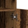 Aparador con luces LED Madera Vieja 162x37x67 cm Madera Ingeniera de , Aparadores - Ref: Foro24-3333110, Precio: 179,15 €, De...