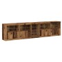 Aparador con luces LED Madera Vieja 283x37x67 cm Madera de ingeniería de , Aparadores - Ref: Foro24-3333114, Precio: 311,12 €...