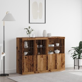 Comprar Sideboard con Iluminación LED Madera