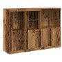 Sideboard con Iluminación LED Madera Vieja 142.5x37x100 cm Madera Ingenierizada | Foro24.es | Tu tienda online para hogar, jardín y más Foro24.es