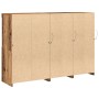 Sideboard con Iluminación LED Madera Vieja 142.5x37x100 cm Madera Ingenierizada | Foro24.es | Tu tienda online para hogar, jardín y más Foro24.es