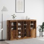 Aparador  con Luces LED Madera Antigua 163x37x100 cm Madera Ingenierizada, Aparador  con Luces LED Madera Antigua 41x37x100 cm | Foro24.es | Tu tienda online para hogar, jardín y más Foro24.es