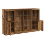 Aparador  con Luces LED Madera Antigua 163x37x100 cm Madera Ingenierizada, Aparador  con Luces LED Madera Antigua 41x37x100 cm | Foro24.es | Tu tienda online para hogar, jardín y más Foro24.es