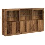 Mueble Auxiliar con Luces LED Madera Vieja 181.5x37x100 cm Madera Tratada de , Aparadores - Ref: Foro24-3333123, Precio: 258,...