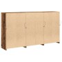 Mueble Auxiliar con Luces LED Madera Vieja 181.5x37x100 cm Madera Tratada de , Aparadores - Ref: Foro24-3333123, Precio: 258,...