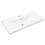 Gabinete de Lavabo de Baño con Lavabo Integrado Madera Vieja Madera Ingenierizada | Foro24.es | Tu tienda online para hogar, jardín y más Foro24.es