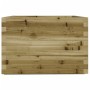 Jardinera madera de pino impregnada 70x70x49,5 cm en Macetas y jardineras | Comprar online en Foru.es