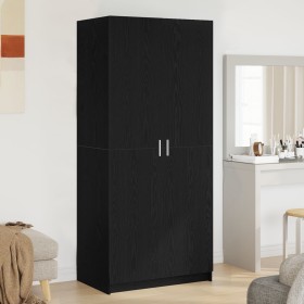 Comprar Armario Negro Roble 80x51x180 cm Madera