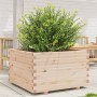 Jardinera madera maciza de pino 80x80x49,5 cm en Macetas y jardineras | Comprar online en Foru.es