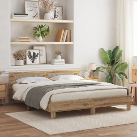 Comprar Marco de Cama de Madera Roble Artesanal