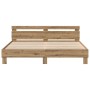 Marco de Cama de Madera Roble Artesanal Madera Maciza de Roble | Foro24.es | Tu tienda online para hogar, jardín y más Foro24.es