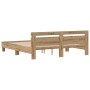 Marco de Cama de Madera Roble Artesanal Madera Maciza de Roble | Foro24.es | Tu tienda online para hogar, jardín y más Foro24.es