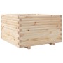 Jardinera madera maciza de pino 80x80x49,5 cm en Macetas y jardineras | Comprar online en Foru.es