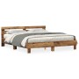 Cama de pino Madera antigua Madera sólida de pino 180 x 200 cm | Foro24.es | Tu tienda online para hogar, jardín y más Foro24.es