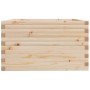 Jardinera madera maciza de pino 80x80x49,5 cm en Macetas y jardineras | Comprar online en Foru.es