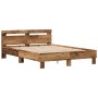 Estructura de cama de madera Madera envejecida de , Camas y somieres - Ref: Foro24-3333939, Precio: 118,50 €, Descuento: %